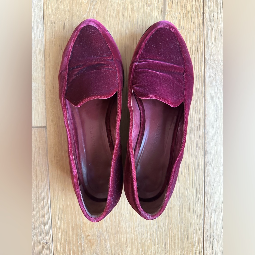 Jenni Kayne Velvet Loafers